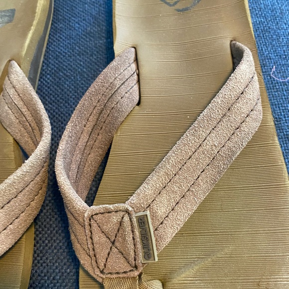 Quicksilver Carver Suede leather Sandals. Used condition. I believe size 8. - Picture 3 of 5